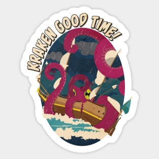 Kraken Good Time Sticker